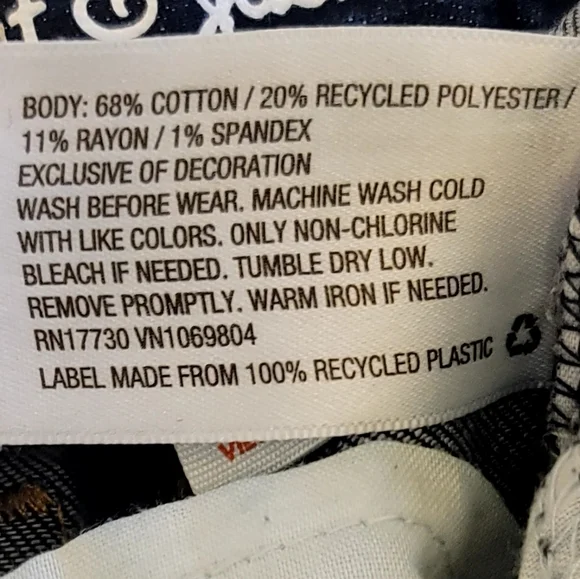 Cat & Jack Toddler Boys' Fit Straight Dark Wash Jeans size 4t - Picture 10 of 10